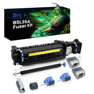 fireinfire B5L35A Fuser Kit Compatible with Color Laserjet M552 M553 M577 - Includes Transfer Roller & Tray