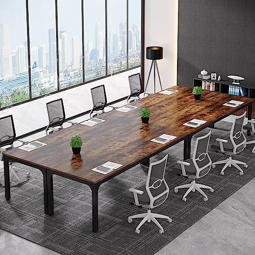 Tribesigns 19FT Conference Table for 16-22 Person, Long Business Table