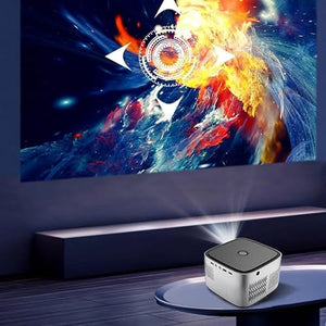 None Portable Floor Projector with Intelligent Voice Control