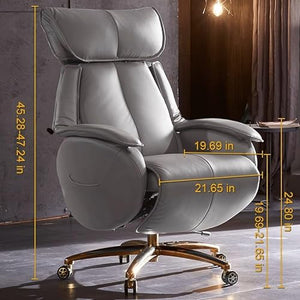 None BAILAI Electric Recliner High Back Office Desk Chair Executive Rotary Office