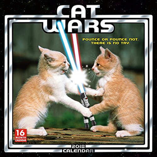 Cat Wars 2018 Wall Calendar (CA0115)