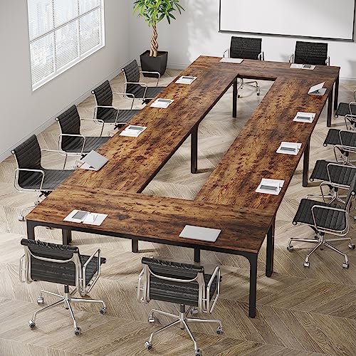 Tribesigns 19FT Conference Table for 16-22 Person, Long Business Table