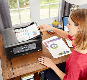 Brother Wireless All-In-One Inkjet Printer, MFC-J895DW, Multi-Function Color Printer, Duplex Printing, NFC One Touch to Connect Mobile Printing, Amazon Dash Replenishment Enabled