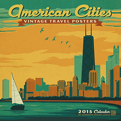 2015 American Cities Vintage Posters