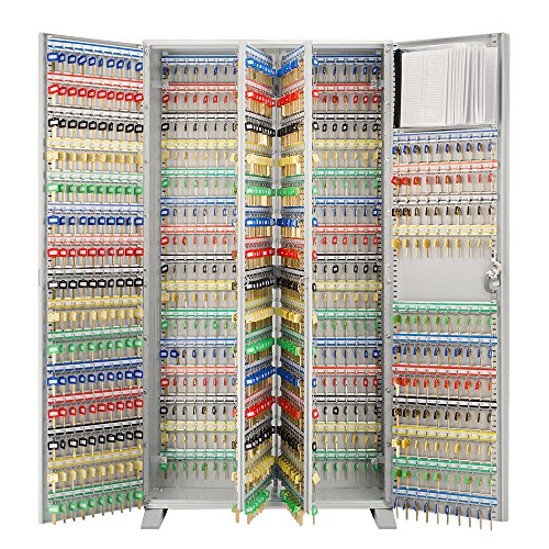 BARSKA Large Key Cabinet with Key Lock (1170 Position Key Cabinet)