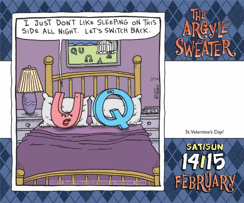 The Argyle Sweater 2015 Day-to-Day Calendar