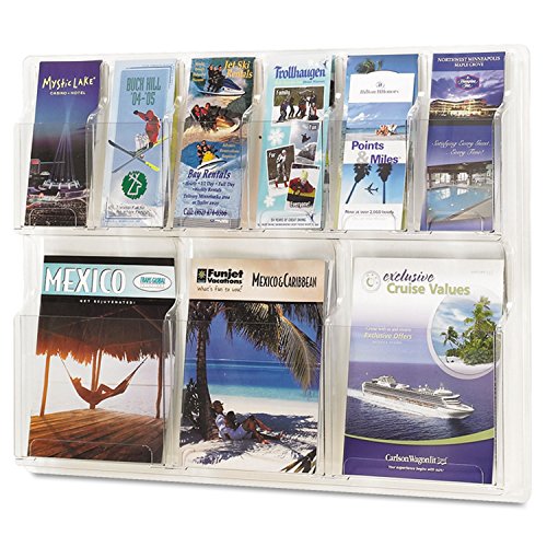 Safco SAF5605CL Literature Display Rack