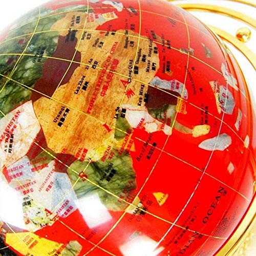 LED Desk Lamp World Globe Student Study Decoration Table Lamp