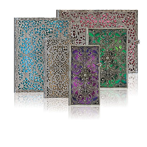 Shadow Classic Mini Lined Journal (Silver Filigree)