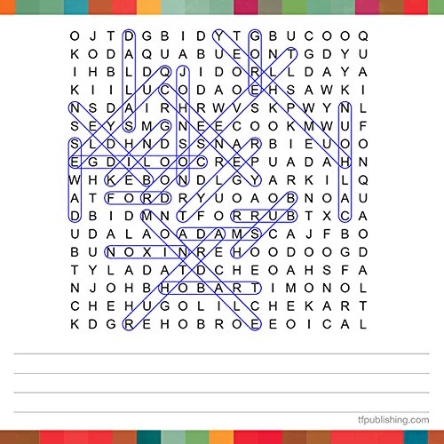2018 Word Search Daily Desktop Calendar