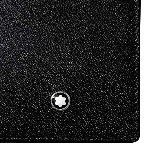 Montblanc Meisterstuck Business Card Holder Men's Small Leather Wallet 14108