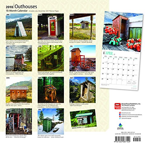 Outhouses 2018 Calendar (Multilingual Edition)