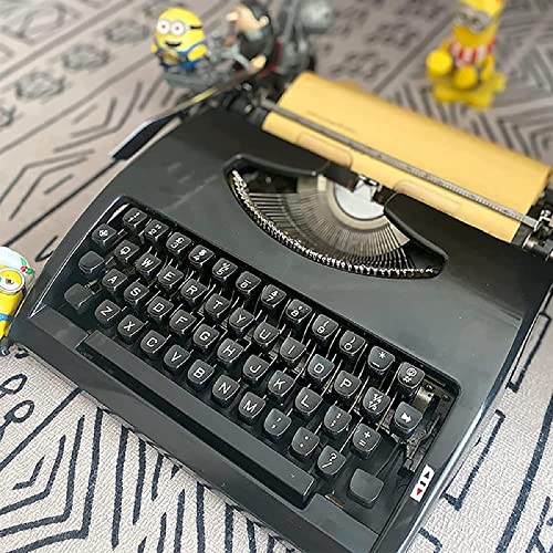 HIIGH Mechanical English Typewriter, Portable Manual Typewriter for Creative Writing
