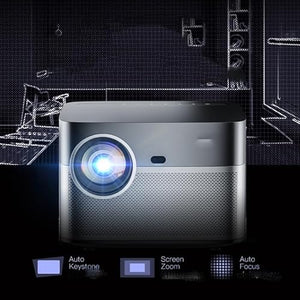 None Intelligent 1080p Projector - Home Theater, Office, Meeting, Living Room