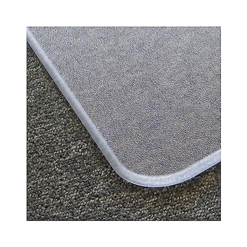 Floortex Cleartex Megamat 46" x 60" Chair Mat for Hard Floors & Carpets, Polycarbonate