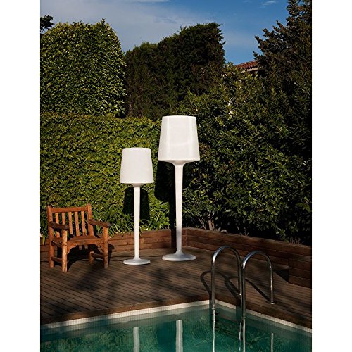 Metalarte Inout 2x42W E27 Floor Lamp Outdoor or Indoor White IP65