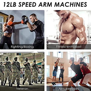 HUWENJUN123 Spinning Burn Machine, Arm Workout Equipment for Men and Women, 12 Pounds Arm and Shoulder Strength Training Equipment for Home and Gym Workouts and Rehabilitation