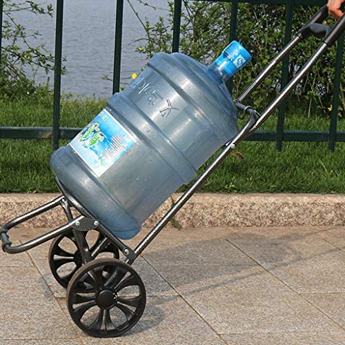 CBLdF Portable Small Pull Cart Folding Trolley - Utility Cart with Wheels