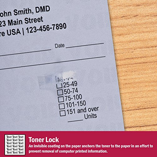 DocuGard Premier Medical Security Paper for Printing Prescriptions and Preventing Fraud, CMS Approved, 10 Security Features, Laser and Inkjet Safe, Blue, 8.5 x 11, 24 lb., 2500 Sheets (04543C)