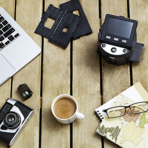 Kodak Scanza Film Scanner & Dock Printer Bundle - Scan, Save and Print Negatives & Slides to 4x6 Prints - Set Includes Kodak Printer Dock, Kodak Scanza Digital Film Scanner & 16GB SD Card w/Reader