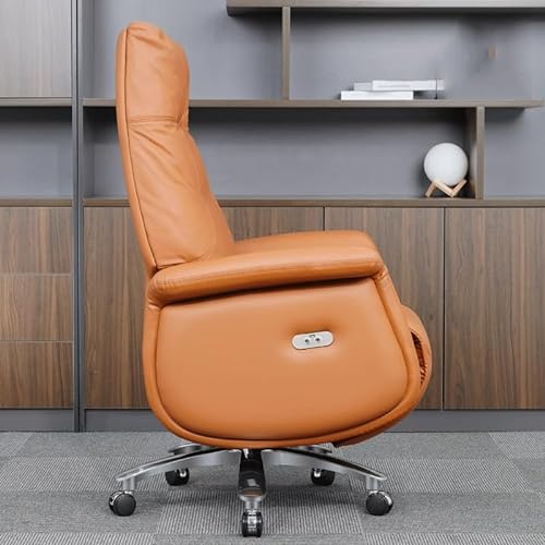 MADALIAN Electric Recliner Leather Office Chair