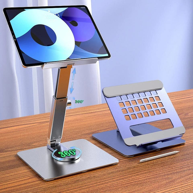 GYZX Tablet Stand Desk Adjustable Foldable Holder Laptop Notebook Support (Color : A)