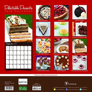 Delectable Desserts 2016 Calendar
