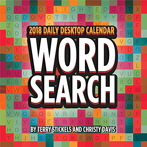 2018 Word Search Daily Desktop Calendar