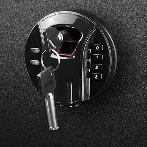 Biometric Fingerprint Digital Keypad Depository Safe Drop Slot Box 13.75 x 13.75 x 16