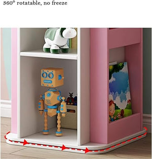 NeziH Castle Shape Children's Bookcase Organizer