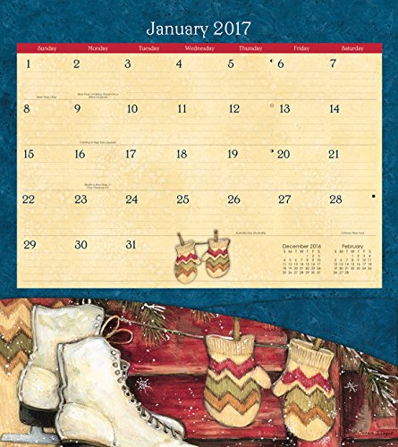 Wells Street by Lang 2017 Heart & Home Note Nook, January to December 2017 (17997007196)