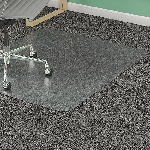Lorell Antistatic Chair Mat, 46 by 60-Inch, Clear