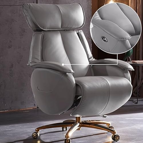 BAILAI Electric Recliner High Back Office Desk Chair Executive Rotary Office
