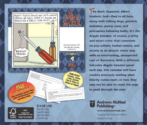 The Argyle Sweater 2015 Day-to-Day Calendar