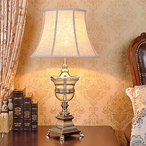 505 HZB Crystal Lamp, Living Room, Study Desk Lamp, American Bedroom Bedside Lamp