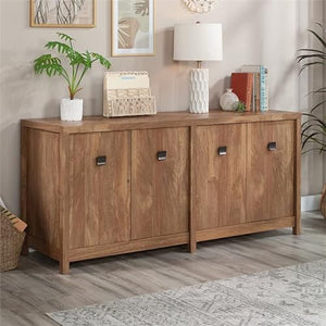 Sauder Sindoori Mango Office Credenza with Doors