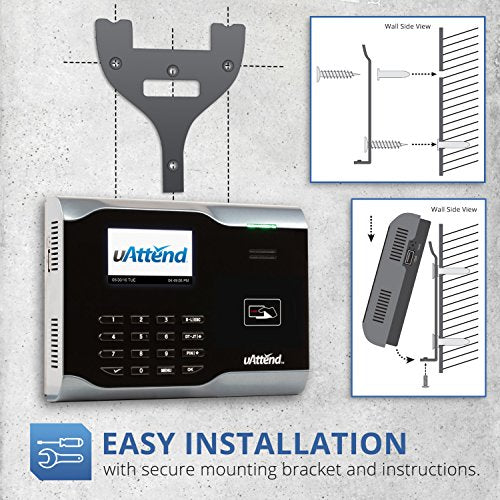 uAttend CB6500 Wi-Fi Employee Management Time Clock