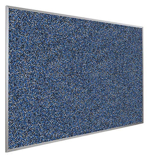 Best-RITE Push-Pin Bulletin Board, Recycled Rubber, 36"H x 48"W, Blue