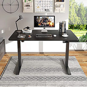 MAIDeSITe Electric Height Adjustable Standing Desk，48X24 Inches Sit Stand Table，Home Office Stand up Workstation with 4 Memory Controller