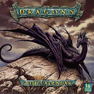 Dragons by Ciruelo Wall Calendar by Sellers Publishing Inc 2016