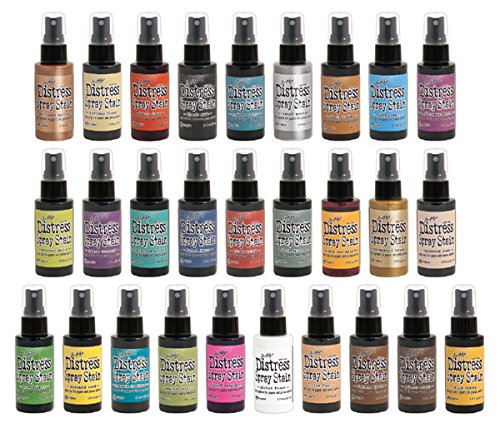 Tim Holtz Ranger Distress Spray Stain - Full Set of all 28 Stains