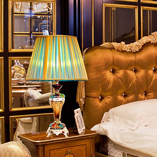 505 HZB European American Creative Study The Living Room Bedroom Bedside Lamp Lamp Lamp