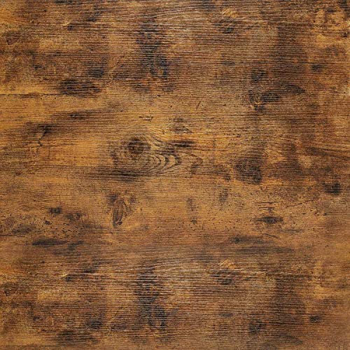 IRONCK Industrial Computer Desk 47" with Bookshelf, Office Desk, Writing Desk, Wood and Metal Frame, Industrial Style, Study Table Workstation for Home Office Furniture…