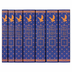 Harry Potter Ravenclaw House Boxed Set | Seven-Volume Hardcover Book Set with Custom Designed Juniper Books Dust Jackets | Author J.K. Rowling