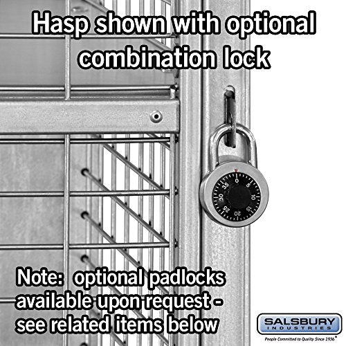 Salsbury Industries Large Unassembled Security Cage Storage Locker