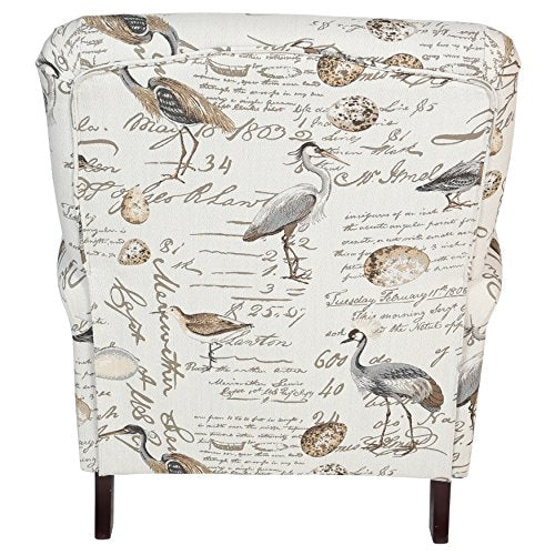 Porter Designs ACR809 Aviary Pushback Chair  , One Size, Cream