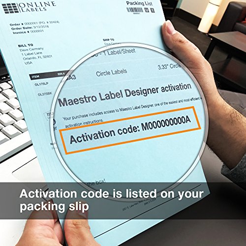 Waterproof Clear Gloss Address Labels - 2.625 x 1 - Pack of 30,000 Labels, 1,000 Sheets - Laser Printer - Online Labels