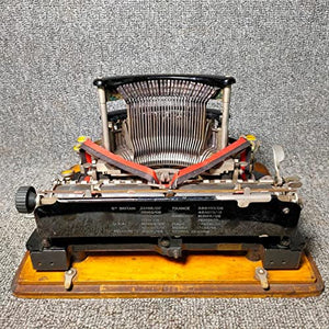 Amdsoc Antique Mechanical English Typewriter, 1915 Boutique - Original Box Ribbon