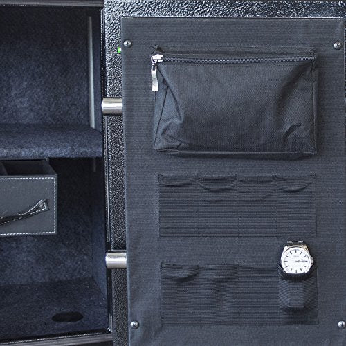 Offex Jewelry Collectables Safe with Electronic Lock - Beige