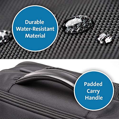 Kensington Laptop Roller Case - Contour 2.0 Business Laptop Roller for up to 17" Inch Laptops, Wheeled Laptop Case, Ideal Cabin Bag for Men & Women (K60385WW)